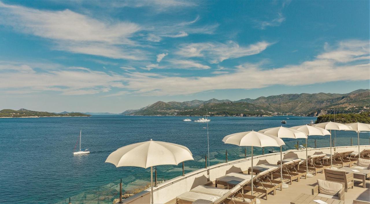 فندق رويال بلو دوبروفينك المظهر الخارجي الصورة View of the Bay of Kvarner from the hotel
